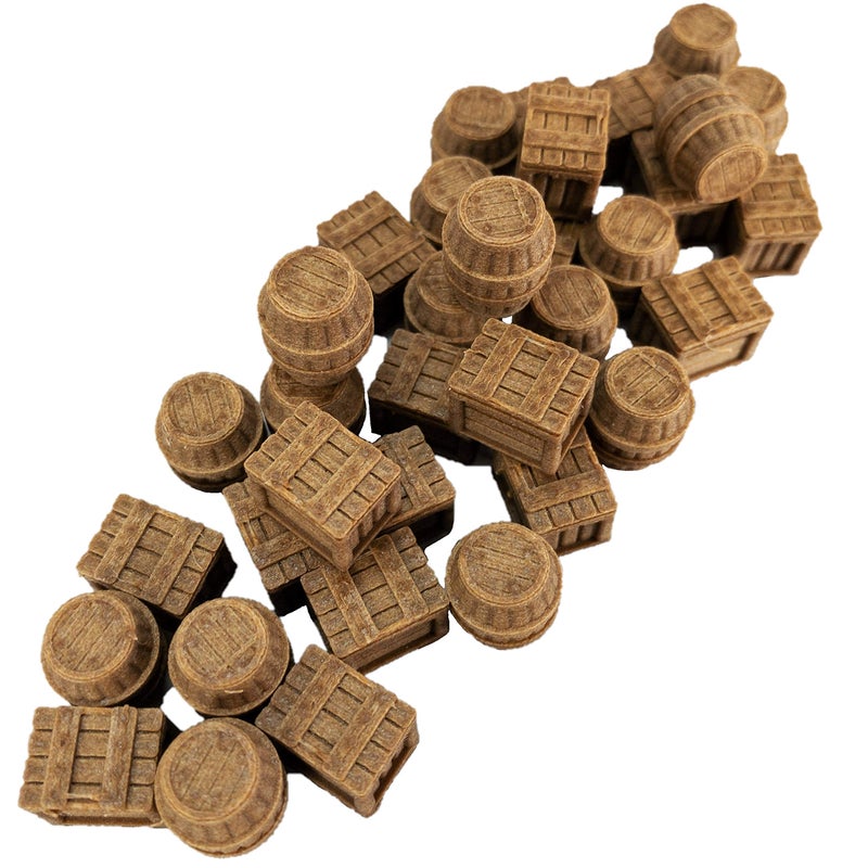 Extruded Gaming Storeroom Crates and Barrels - Image 1
